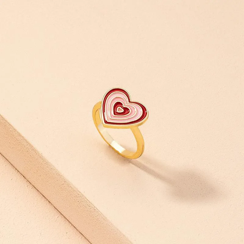 Warm Hypnotic Heart Ring sold by Empty Soda