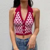 Don't Believe In Love Collared Crop Top sold by Empty Soda
