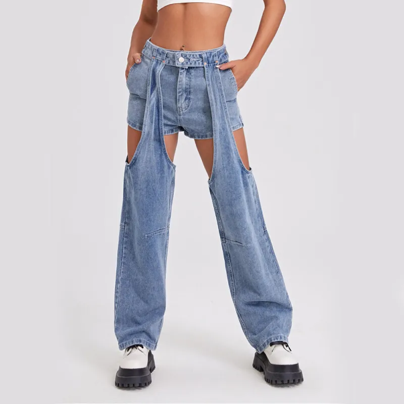 Hella High Key Jeans sold by Empty Soda