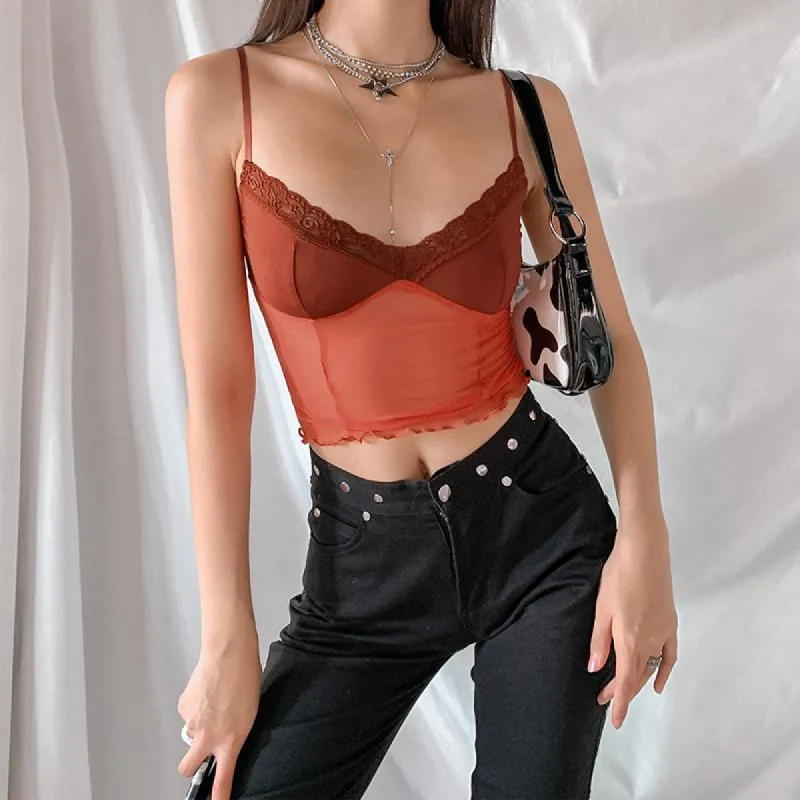 Baddie Up In Flames Crop Top sold by Empty Soda