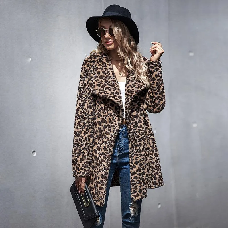 She Killin' It Leopard Coat sold by Empty Soda product image thumbnail 2