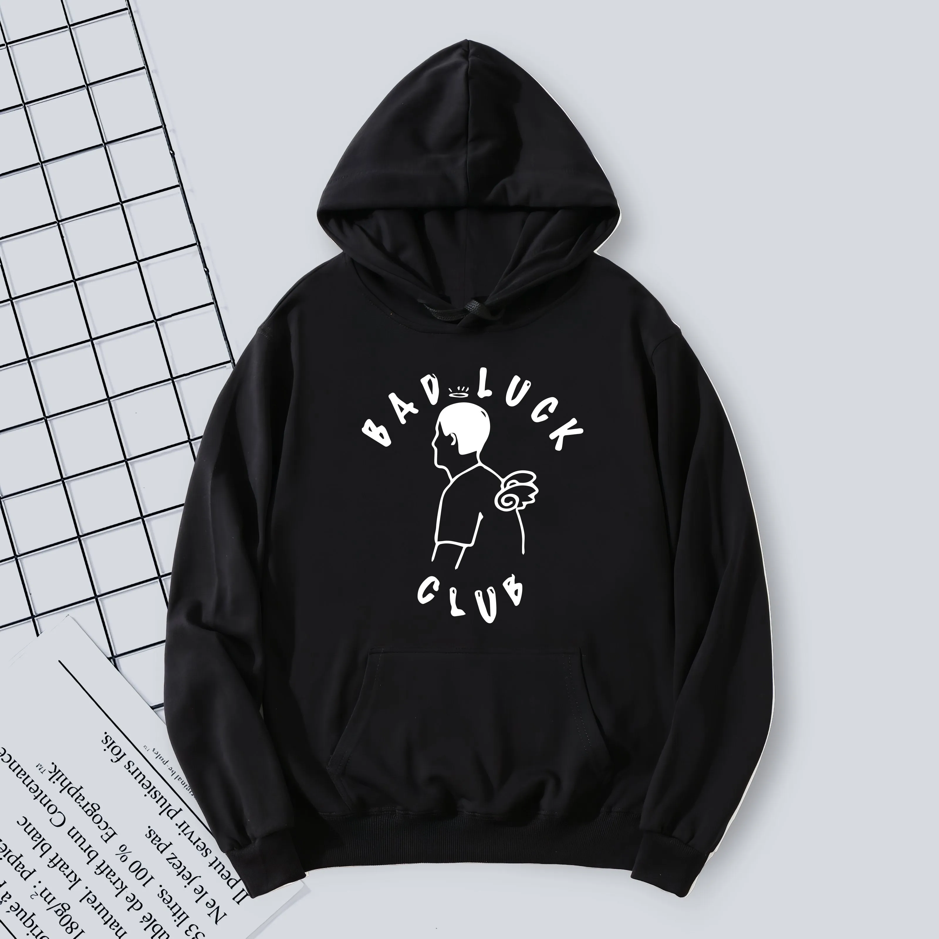 Brynlee Bad Luck Modern Art Hoodie sold by Empty Soda product image thumbnail 2