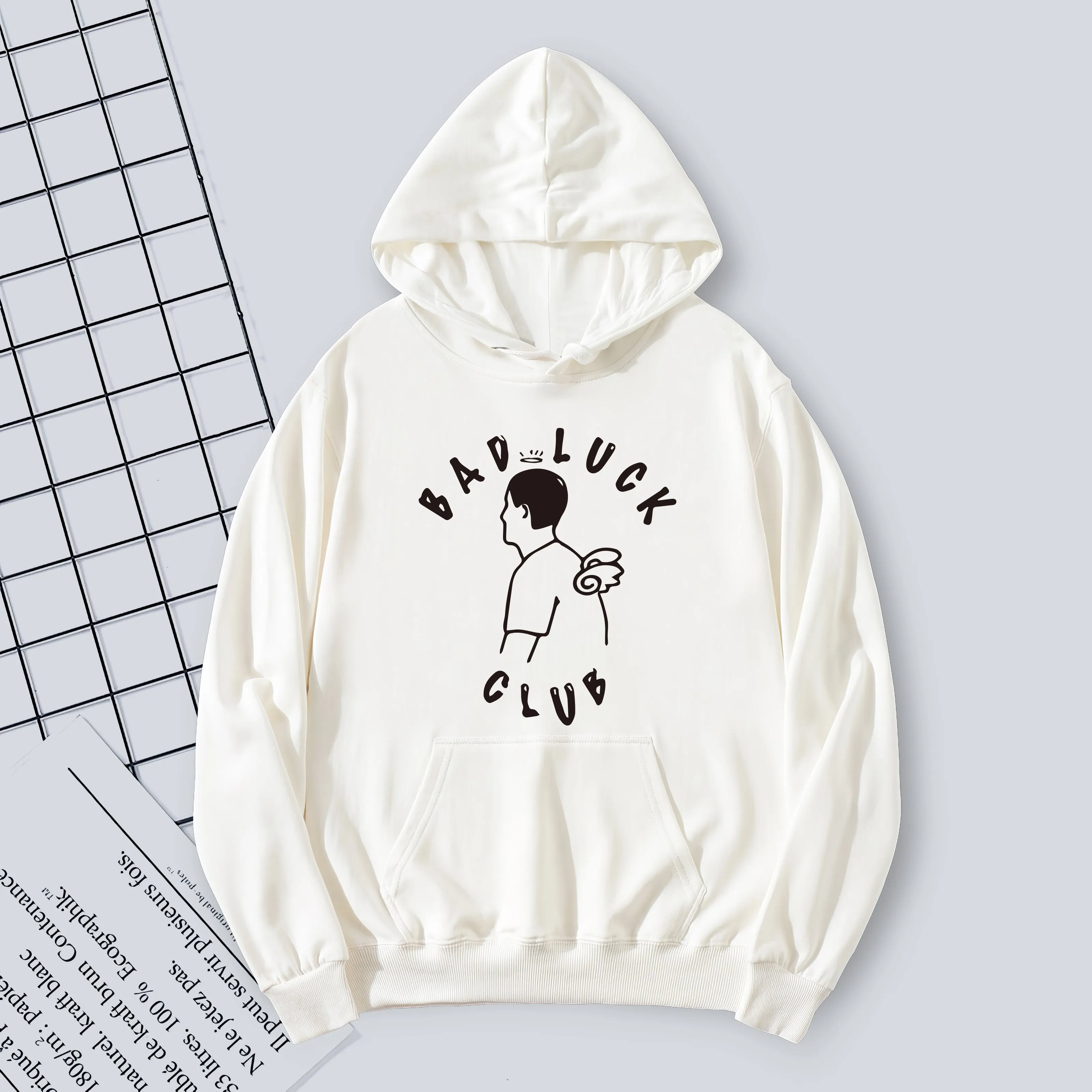 Brynlee Bad Luck Modern Art Hoodie sold by Empty Soda product image thumbnail 3