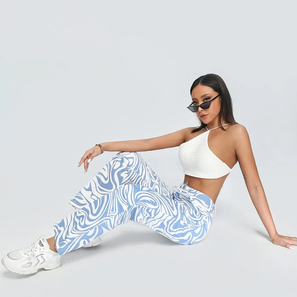 Make Ur Head Spin Pants sold by Empty Soda product image thumbnail 4