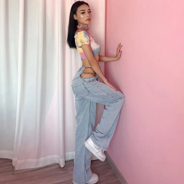 Hips Like Shakira Jeans sold by Empty Soda product image thumbnail 3