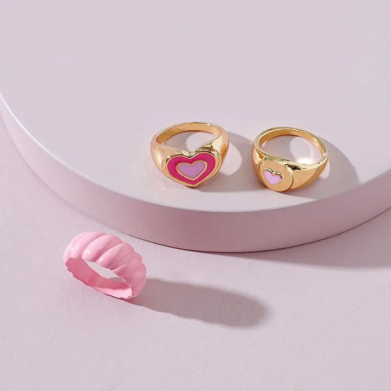 Cutest Convos Ring Set sold by Empty Soda