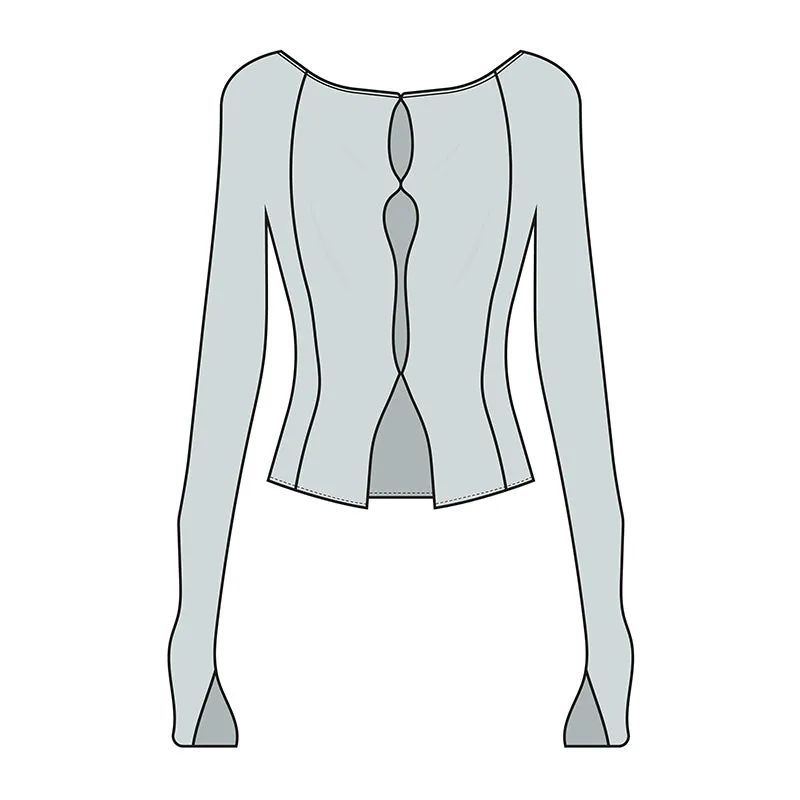 Eclipse Soft Cutout Top sold by Empty Soda product image thumbnail 4