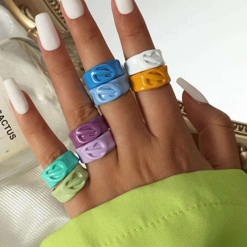 No Love Lost Ring Set sold by Empty Soda
