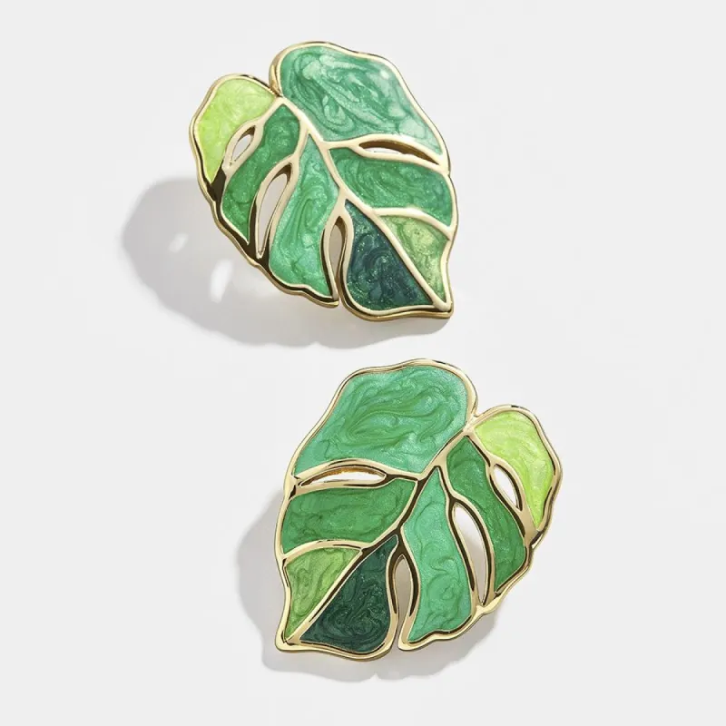 Turnin' A New Leaf Earrings sold by Empty Soda