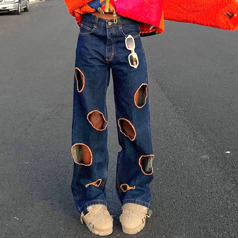 Iconic Cutout Jeans sold by Empty Soda