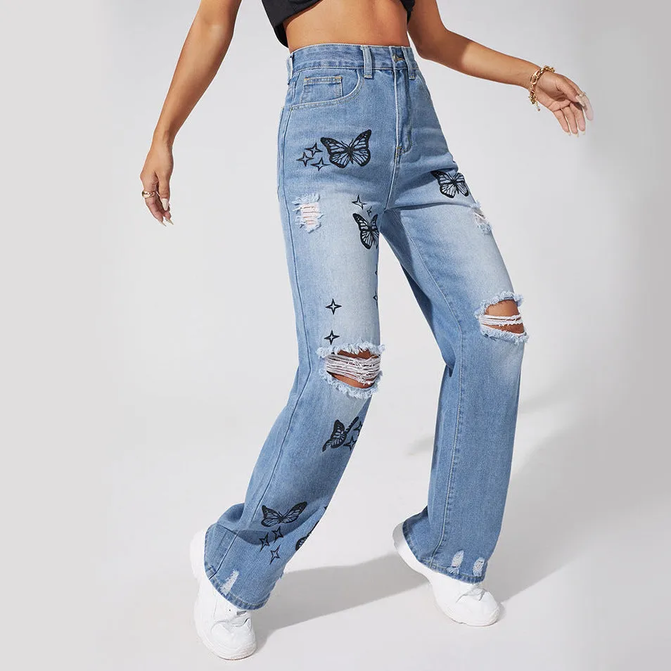 Starry Flight Jeans sold by Empty Soda product image thumbnail 4