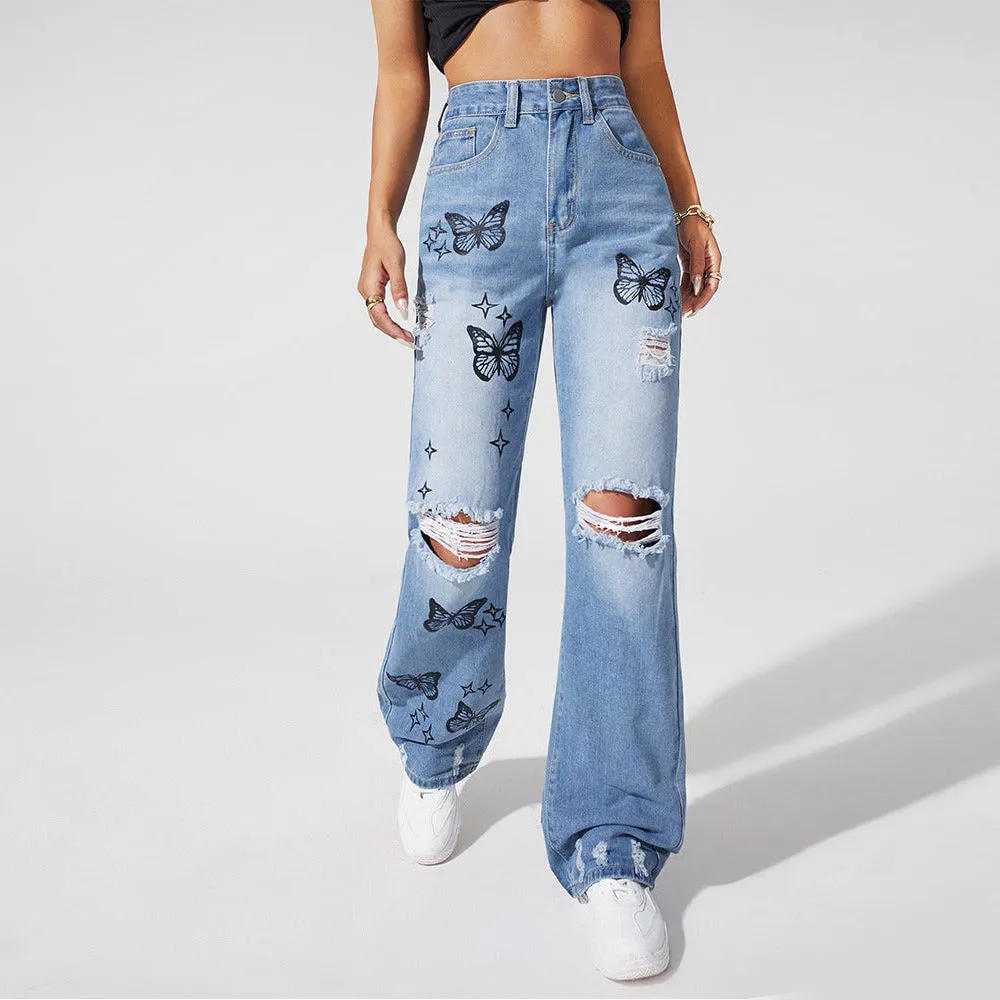 Starry Flight Jeans sold by Empty Soda product image thumbnail 2
