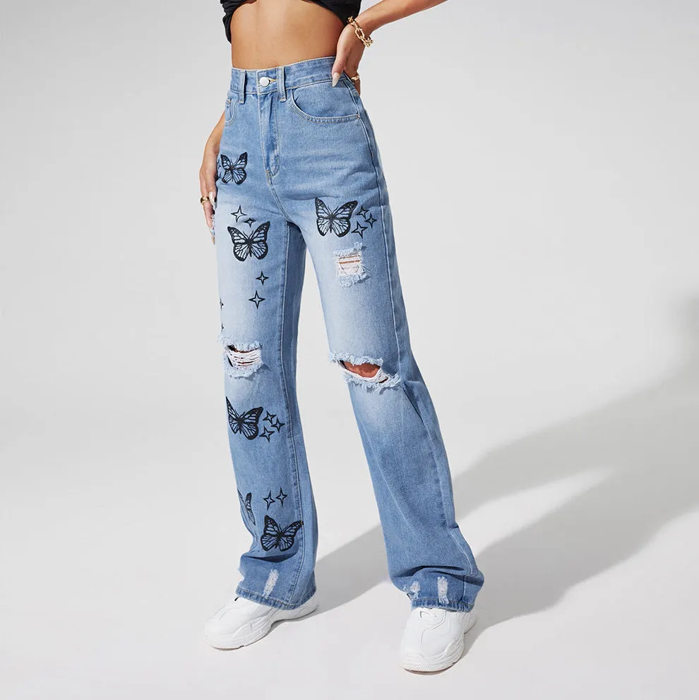 Starry Flight Jeans sold by Empty Soda product image thumbnail 3