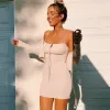 Paisley Pure & Simple Bodycon Dress With Lettuce Trim sold by Empty Soda