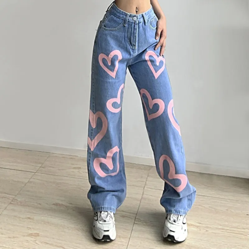 Pink Paint My Luv Jeans sold by Empty Soda