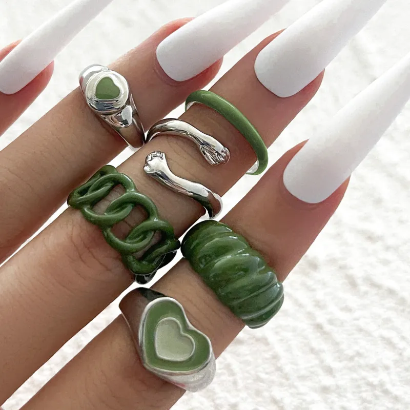 Peace Of Mind Ring Set sold by Empty Soda