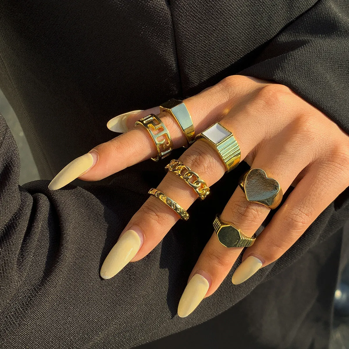 Power Play Ring Set sold by Empty Soda product image thumbnail 3