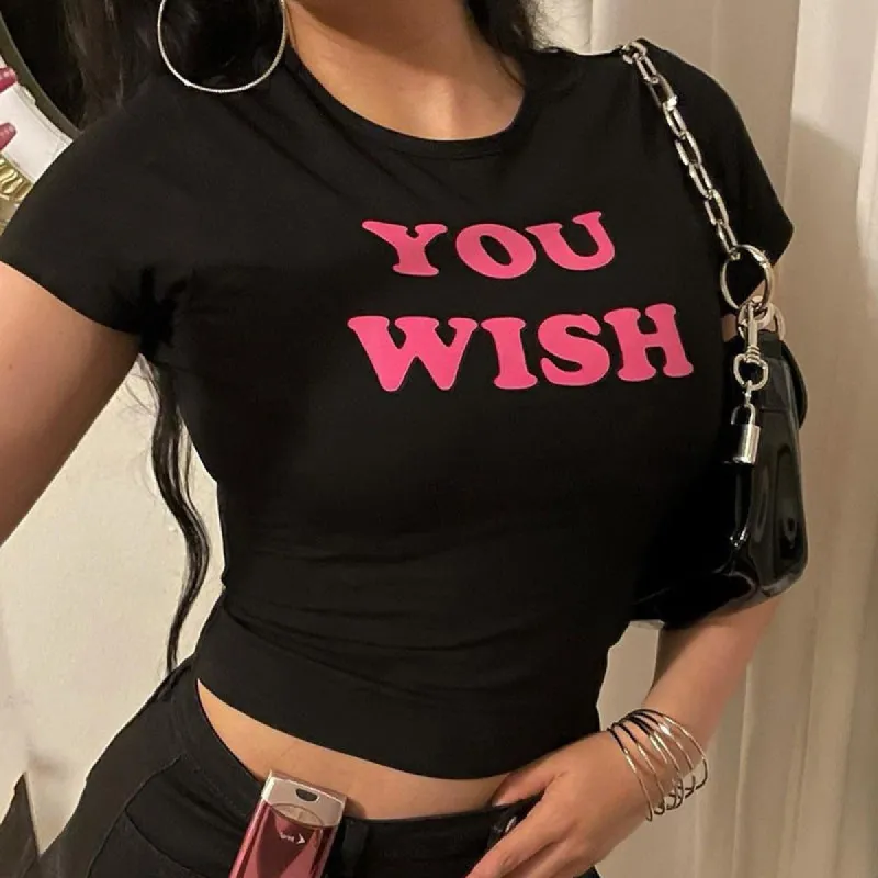You Wish Crop Top sold by Empty Soda