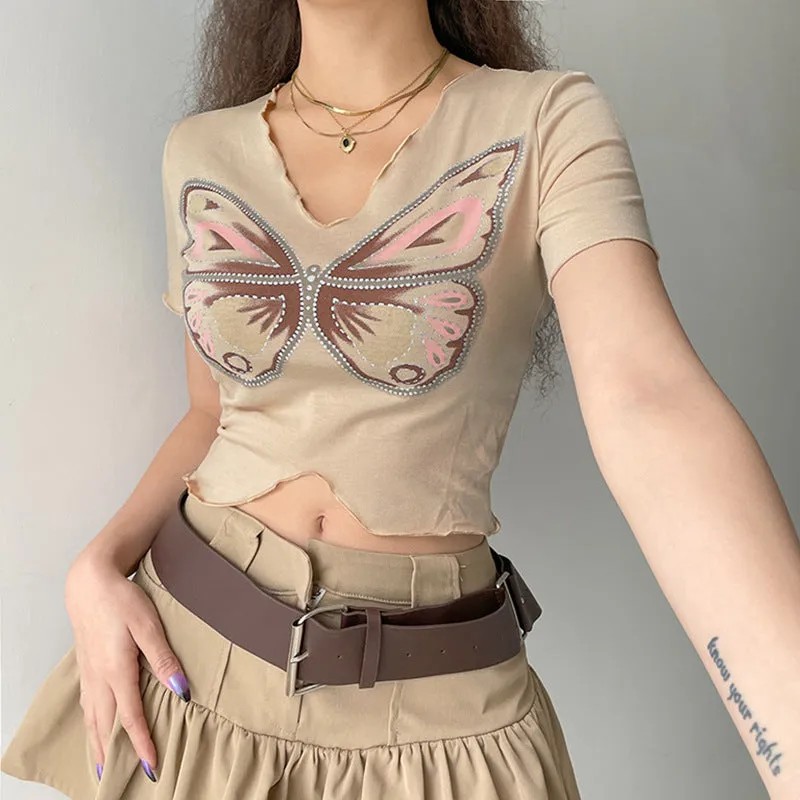 Desert Metamorphosis Crop Top sold by Empty Soda product image thumbnail 3