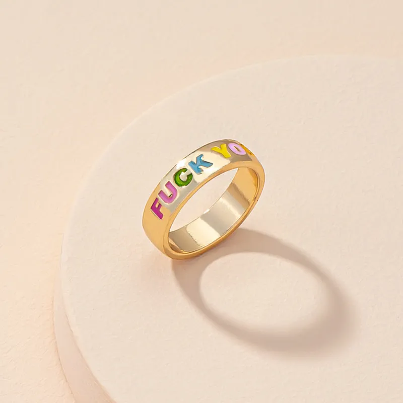 My Love Language Ring sold by Empty Soda