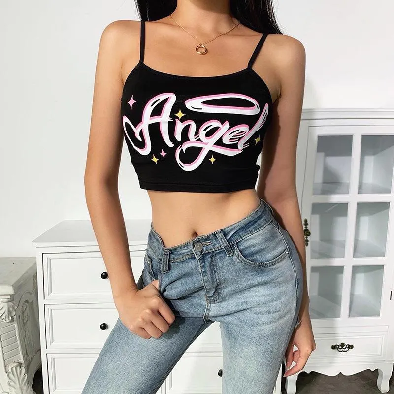 Angel Of Your Dreams Crop Top sold by Empty Soda product image thumbnail 2