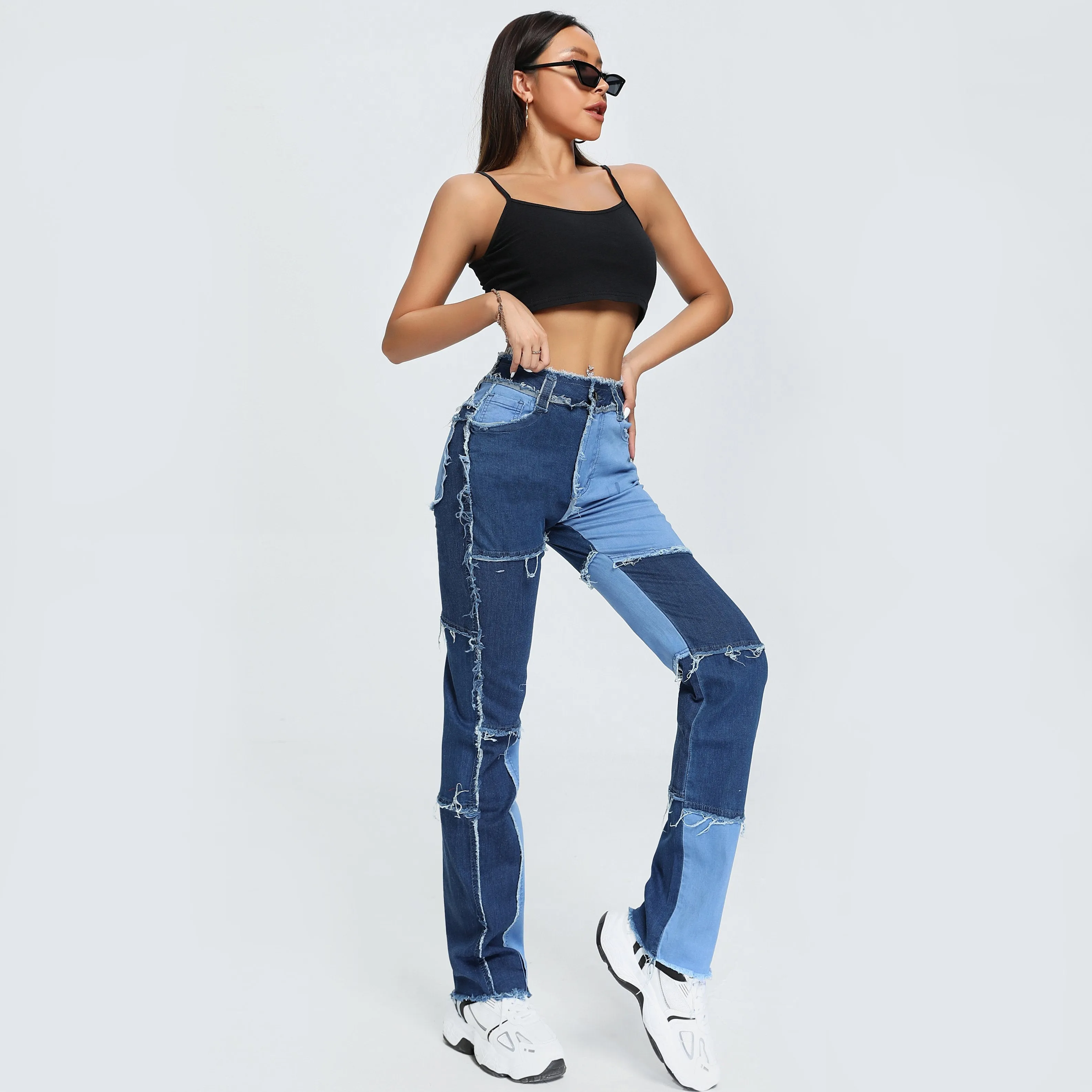 Perfectly Patched Up Jeans sold by Empty Soda product image thumbnail 2