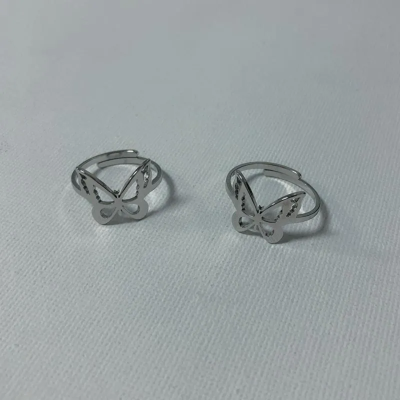 Fly My Way Butterfly Ring sold by Empty Soda