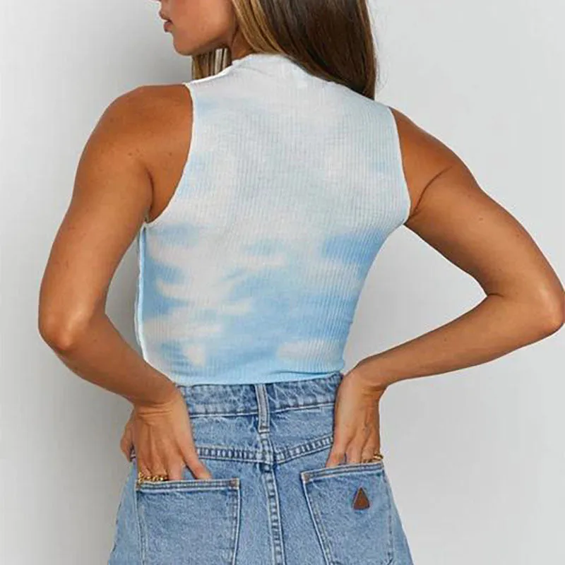 Lucy In The Sky Crop Top sold by Empty Soda product image thumbnail 5