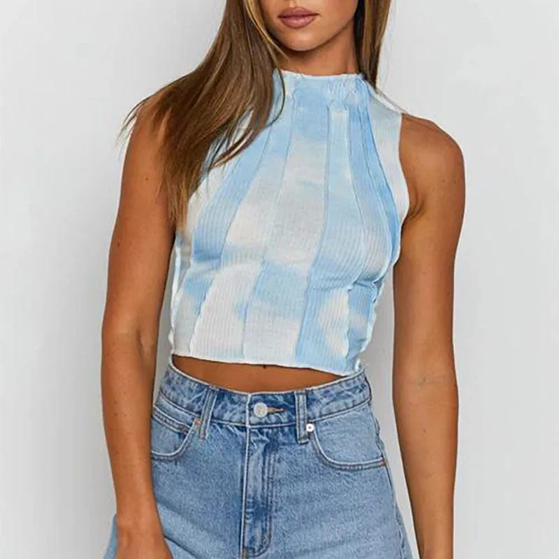 Lucy In The Sky Crop Top sold by Empty Soda product image thumbnail 3