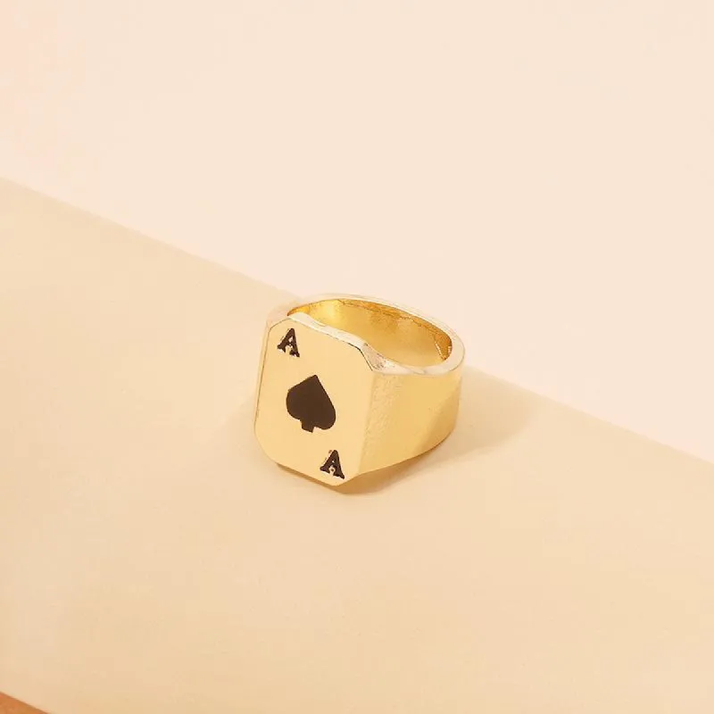 Ur Ace Of Spade Ring sold by Empty Soda