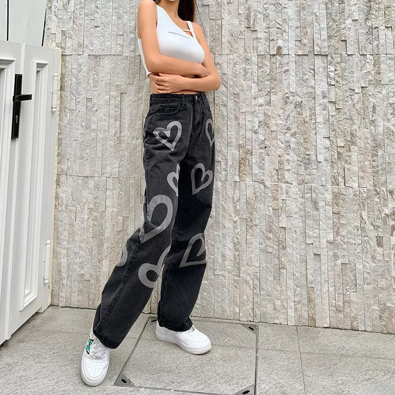 Make U Love Me Graffiti Jeans sold by Empty Soda product image thumbnail 4