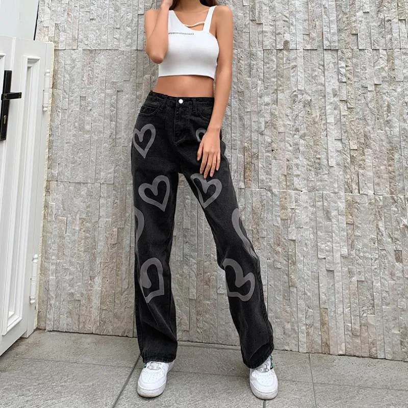 Make U Love Me Graffiti Jeans sold by Empty Soda