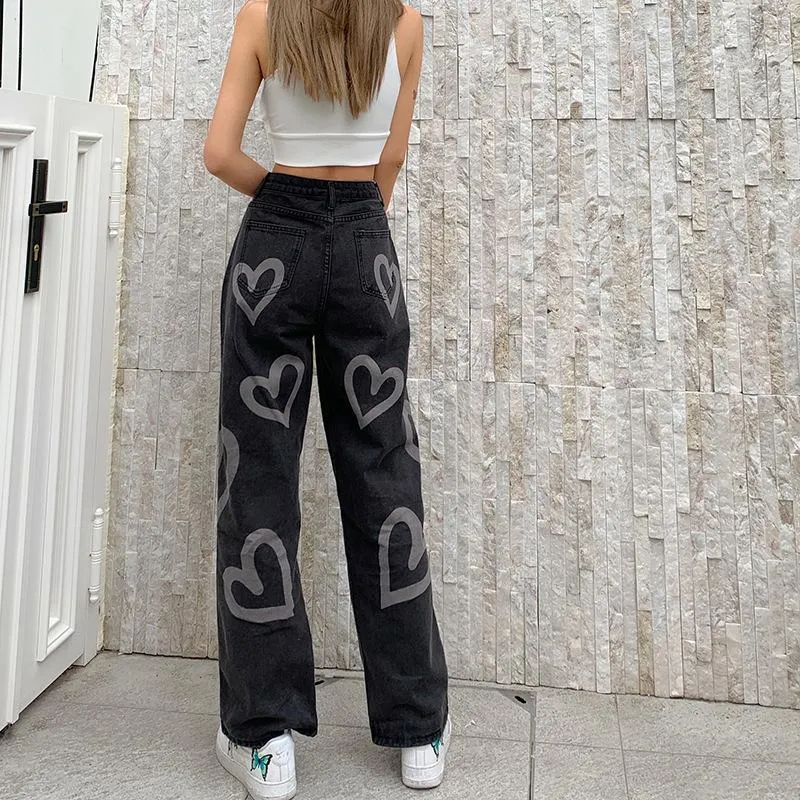 Make U Love Me Graffiti Jeans sold by Empty Soda product image thumbnail 5