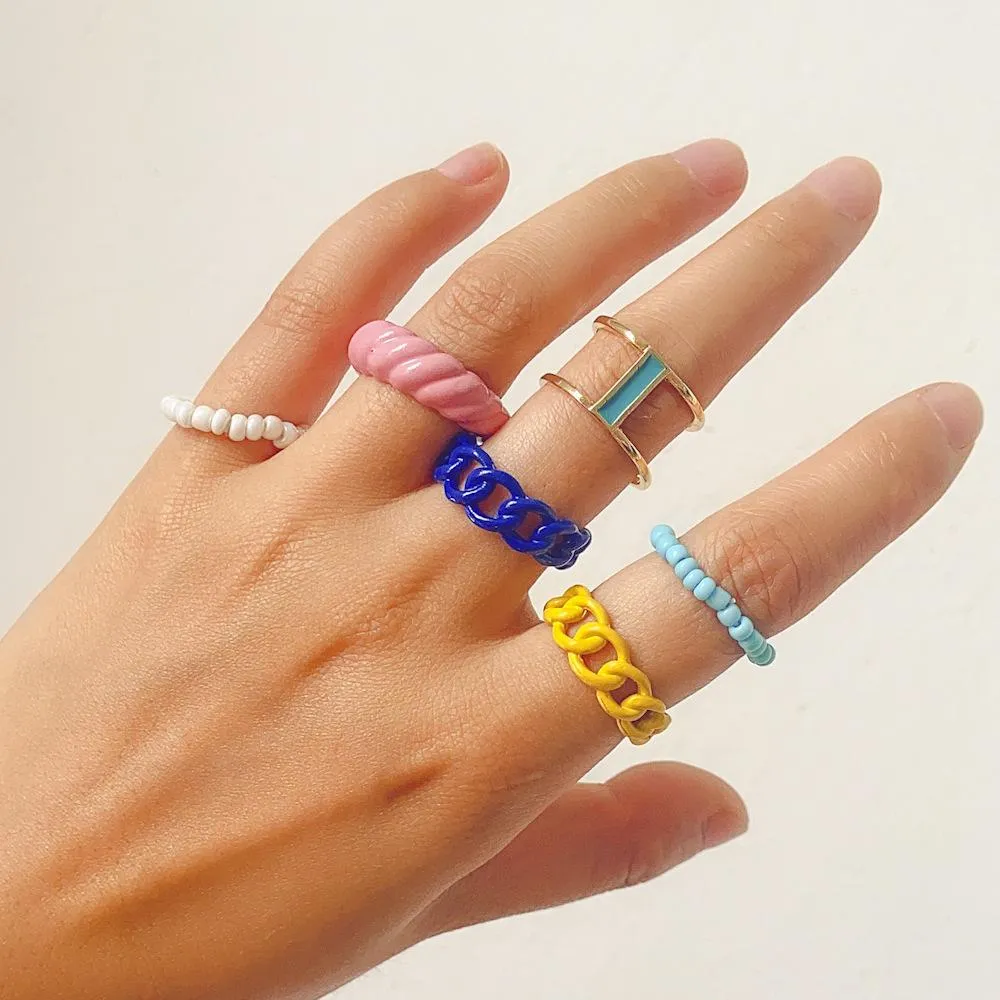 Confectionary Crush Ring Set sold by Empty Soda product image thumbnail 2