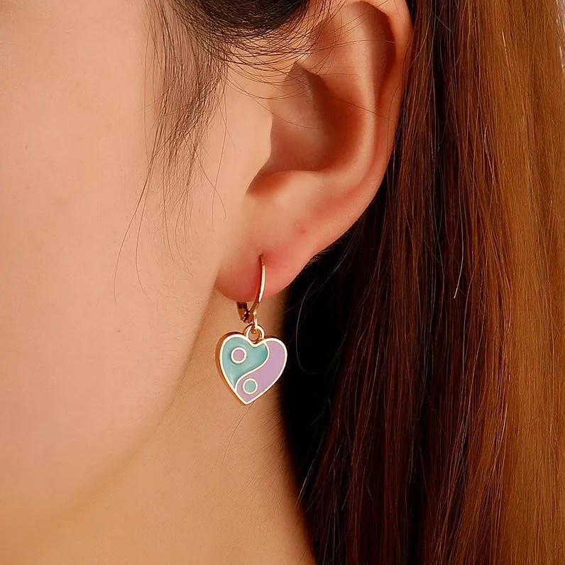 Balanced Heart Earring sold by Empty Soda product image thumbnail 2