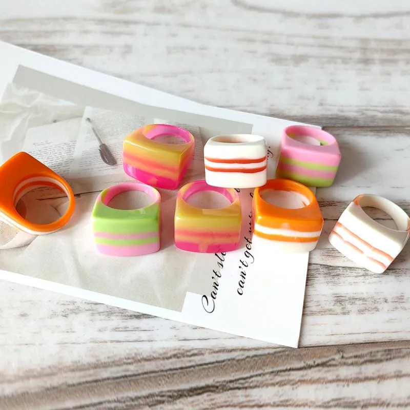 Petal Pops Resin Ring sold by Empty Soda