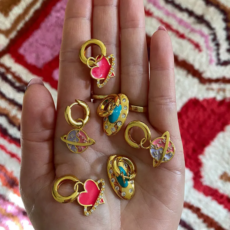 What Planet R U On Earrings sold by Empty Soda