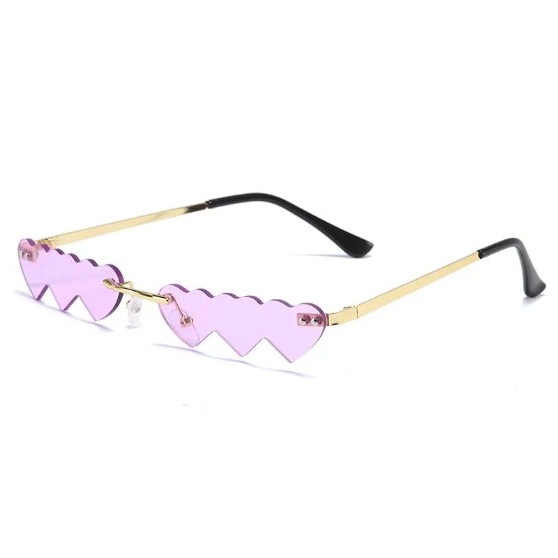Hearts In Her Eyes Sunglasses sold by Empty Soda product image thumbnail 2