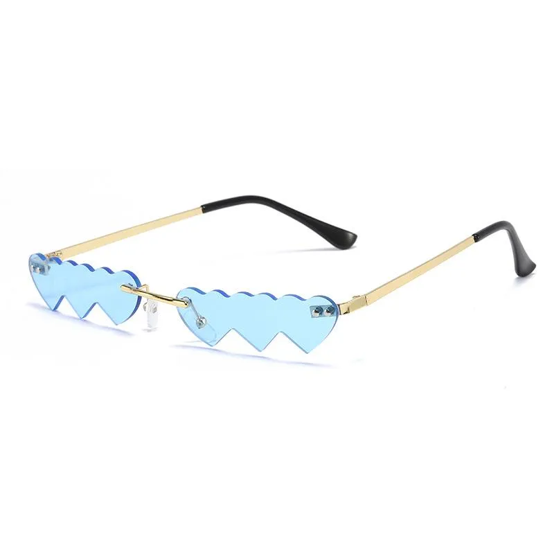 Hearts In Her Eyes Sunglasses sold by Empty Soda product image thumbnail 3