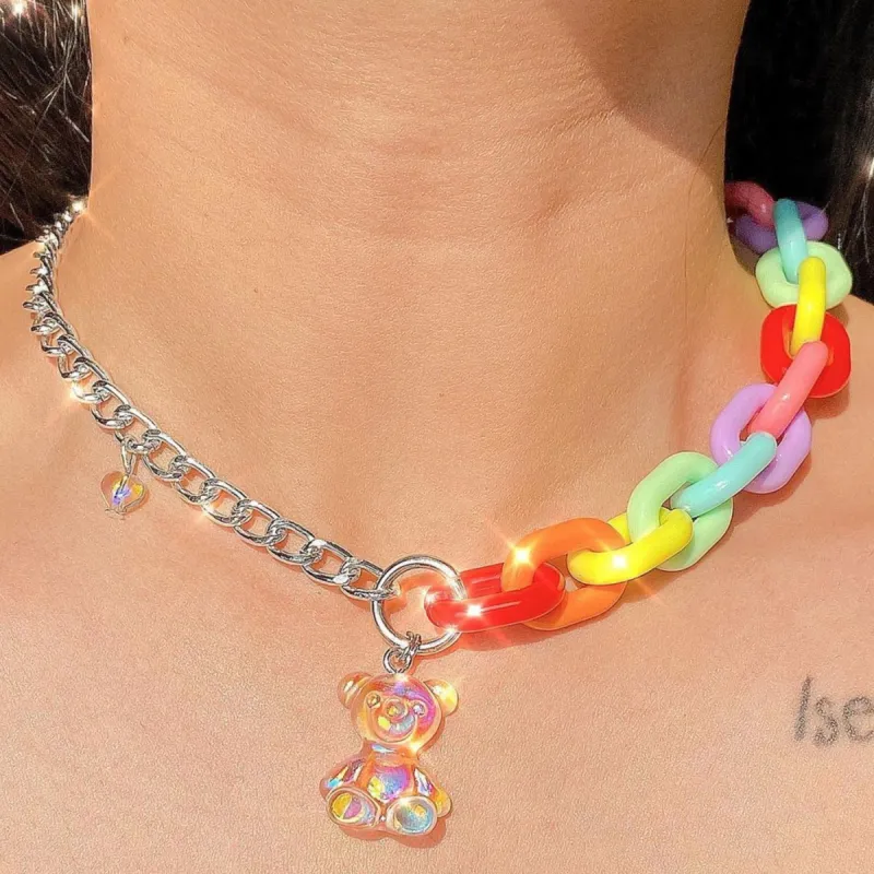 Bear A Charmed Life Necklace sold by Empty Soda