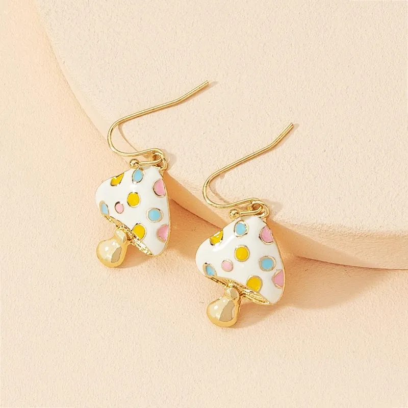 Golden Hallucination Earrings sold by Empty Soda product image thumbnail 4