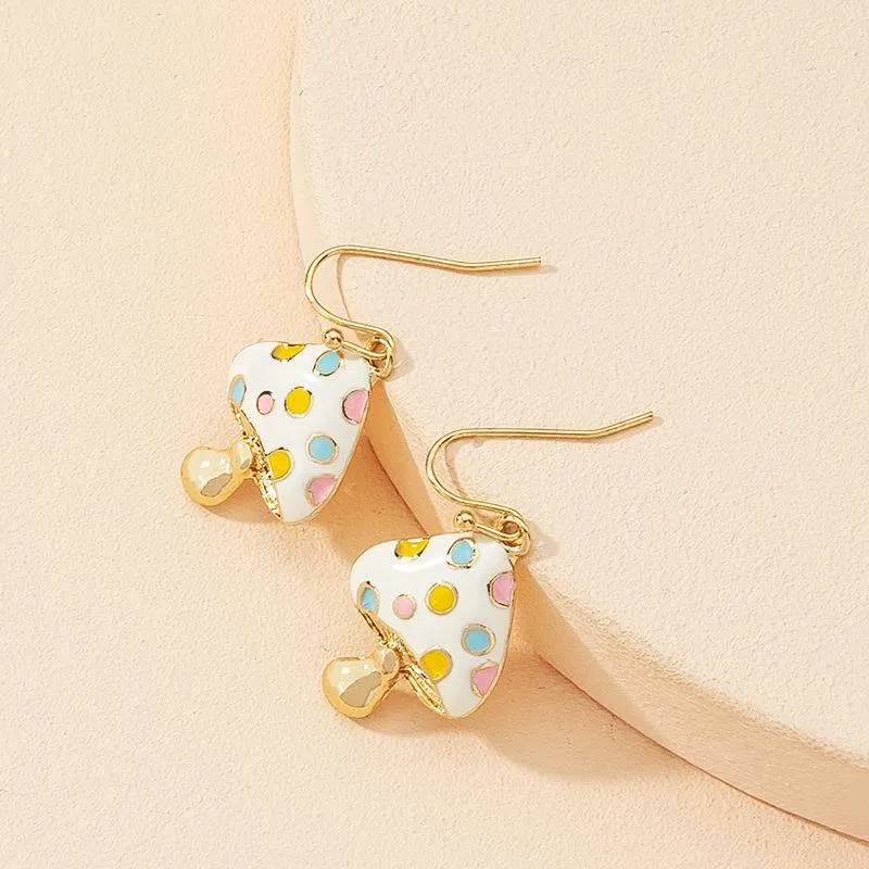 Golden Hallucination Earrings sold by Empty Soda product image thumbnail 3