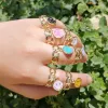 Chain Smiley Ring sold by Empty Soda