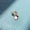 Chain Smiley Ring sold by Empty Soda