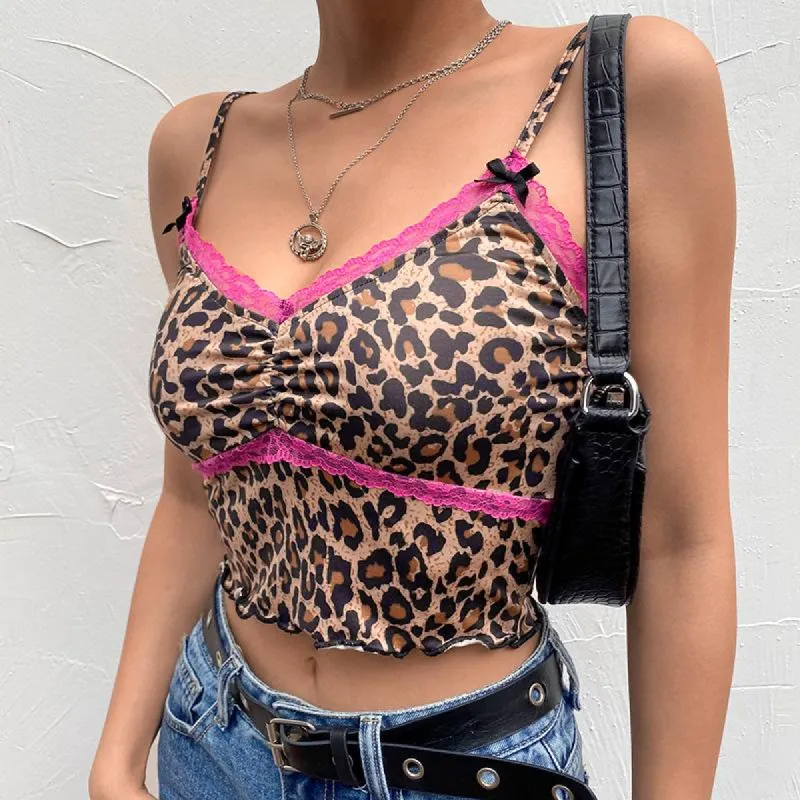 Feral Feelingz Laced Crop Top made by Empty Soda