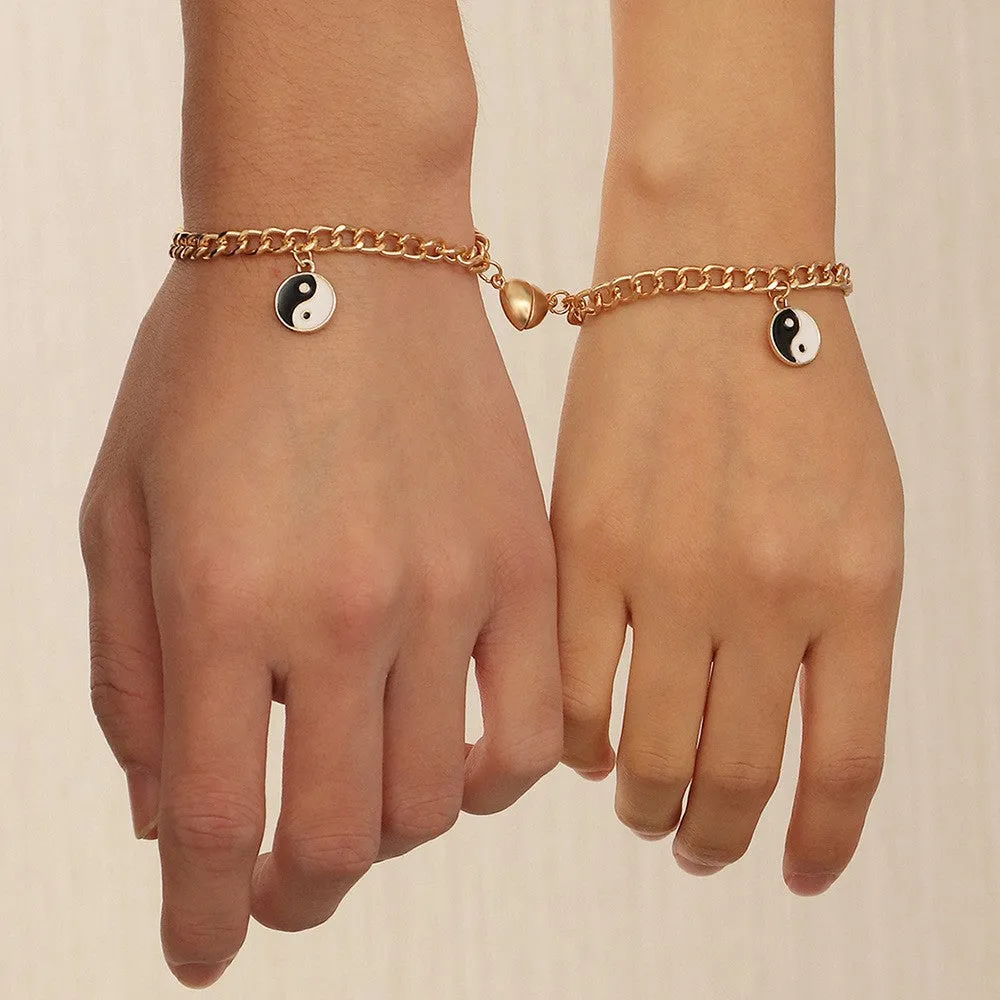 Yin To My Yang BFF Bracelet Set sold by Empty Soda