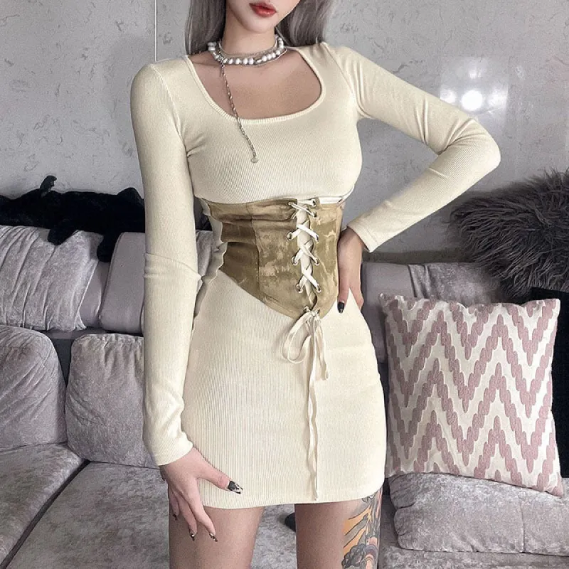 Leave U On Read Dress sold by Empty Soda