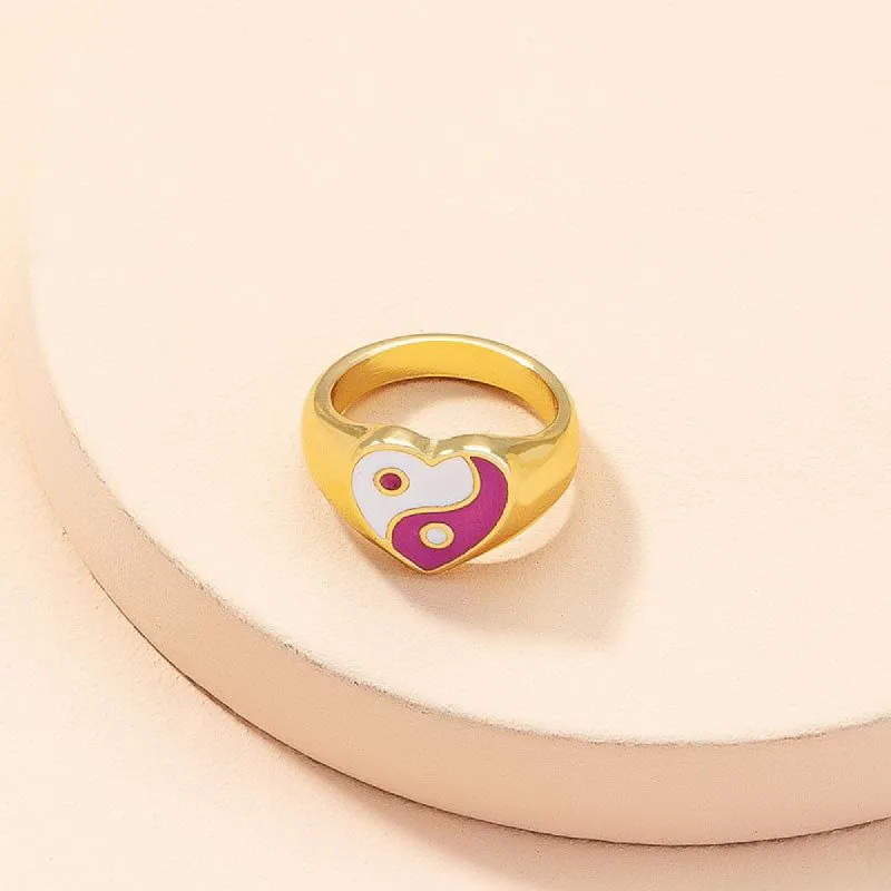 Dual Forces Heart Ring sold by Empty Soda