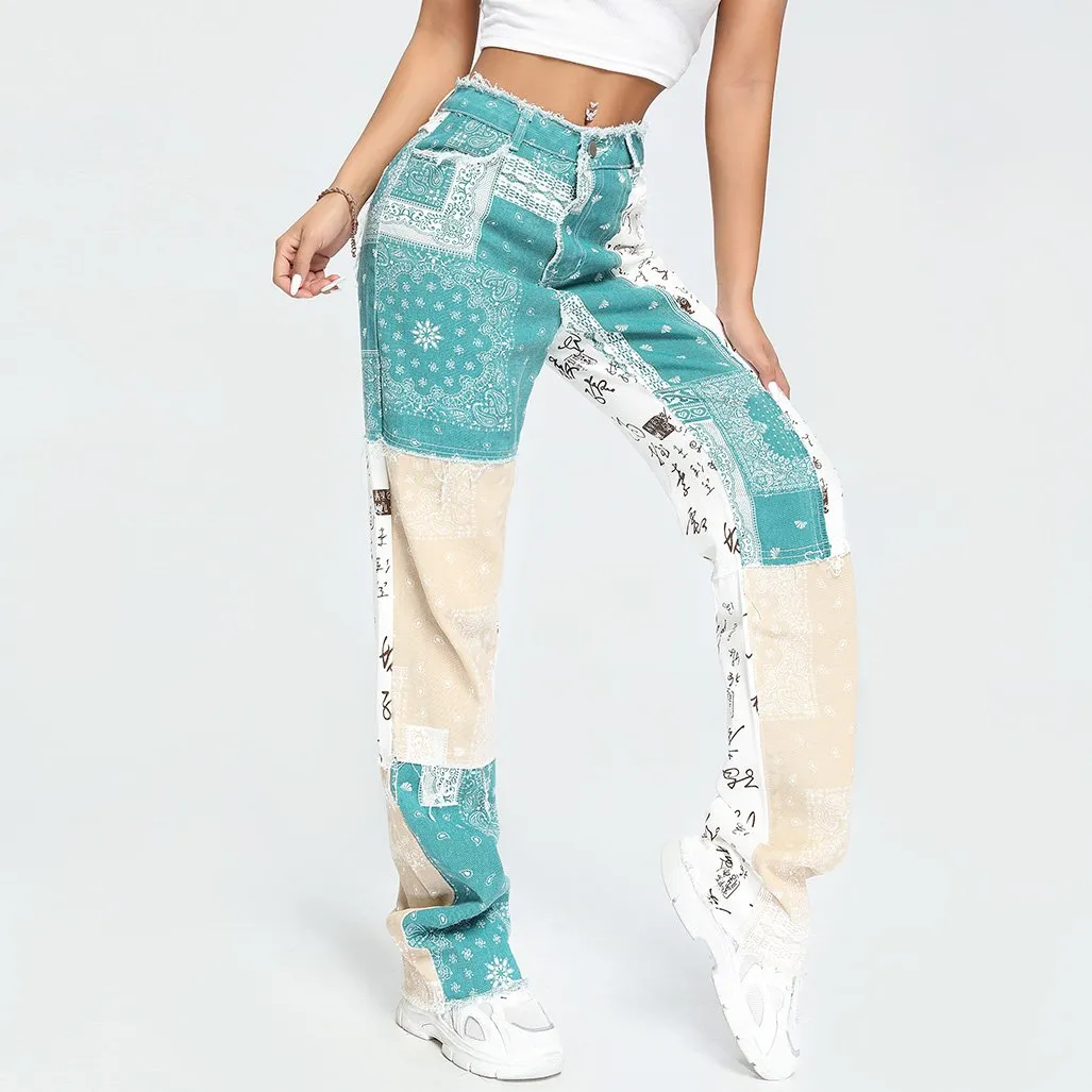 Status Symbol Patchwork Pants sold by Empty Soda product image thumbnail 3