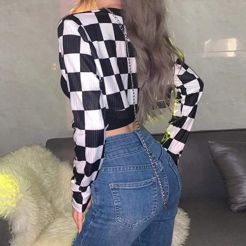 Race 'Em All Crop Top sold by Empty Soda product image thumbnail 4